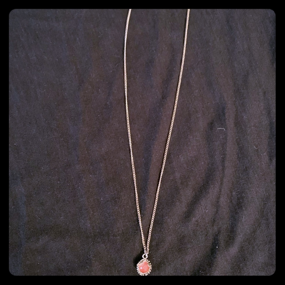 Kendra Scott necklace (rose quartz)